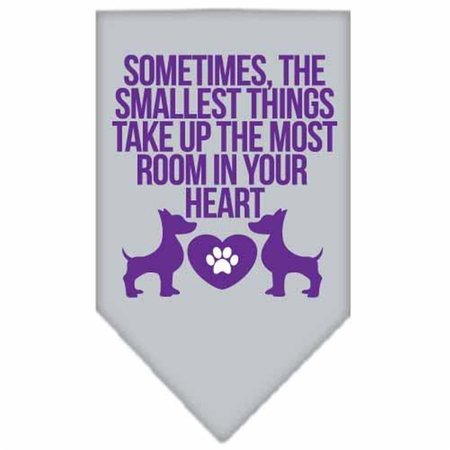 UNCONDITIONAL LOVE Smallest Things Screen Print BandanaGrey Small UN847842